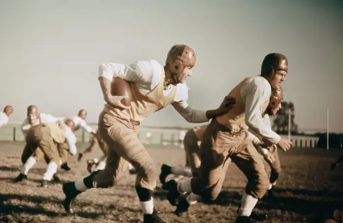 Framed Print : 1930's High School Football Framed Print : 1930's High School Football