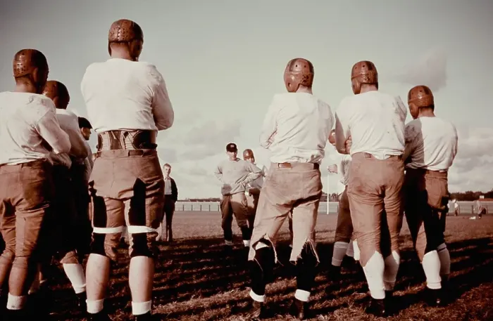 Framed Print : 1930's High School Football Framed Print : 1930's High School Football