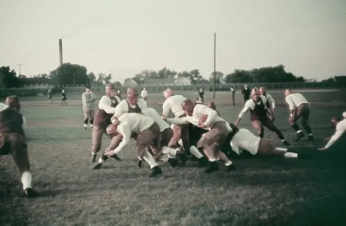 Framed Print : 1930's High School Football Framed Print : 1930's High School Football