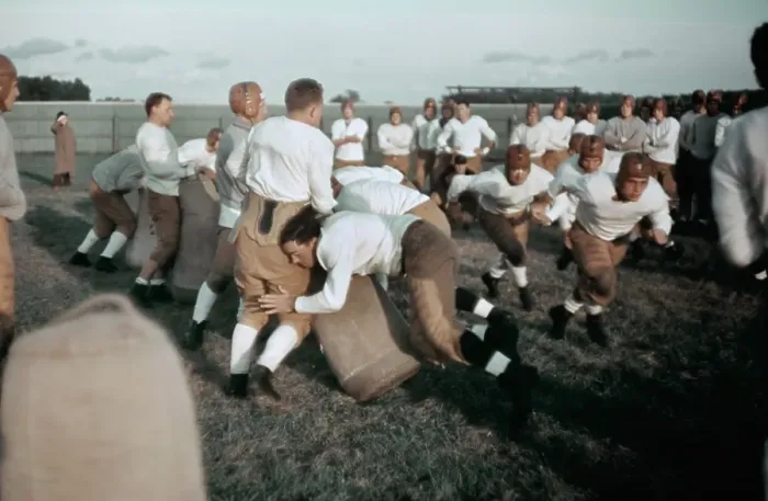 Framed Print : 1930's High School Football Framed Print : 1930's High School Football