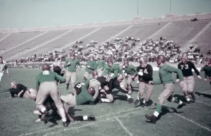 Framed Print : 1930's High School Football Framed Print : 1930's High School Football