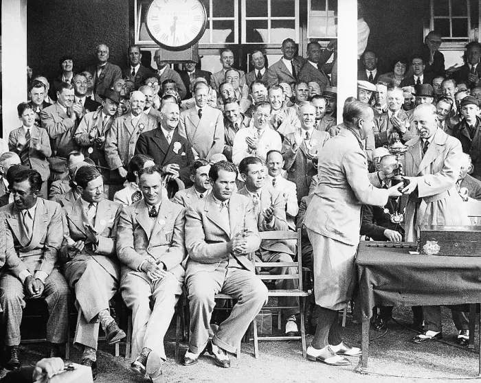 Framed Print : 1937 Ryder Cup Awards Ceremony Framed Print : 1937 Ryder Cup Awards Ceremony