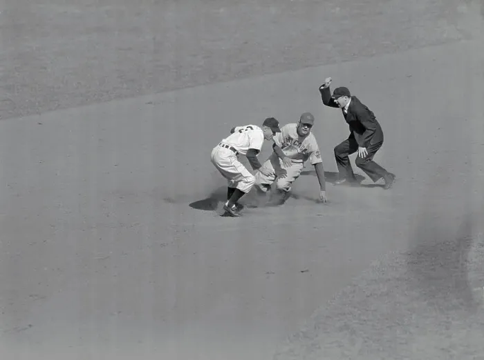 Framed Print : 1945 World Series Baseball Game