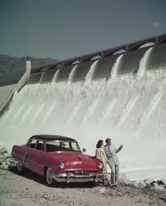 Framed Print : 1952 Lincoln Capri