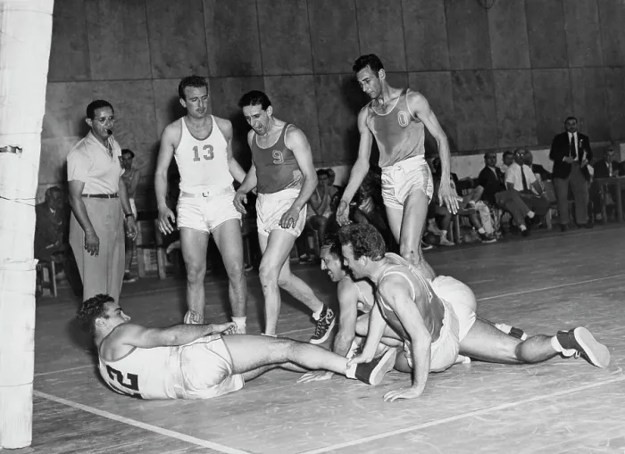 Framed Print : 1952 Summer Olympics - Basketball Framed Print : 1952 Summer Olympics - Basketball