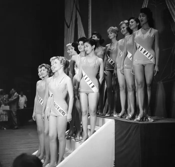Framed Print : 1958 Miss Universe Contestants Framed Print : 1958 Miss Universe Contestants