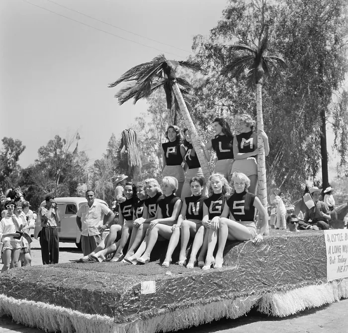 Framed Print : 1958 Rose Parade Framed Print : 1958 Rose Parade