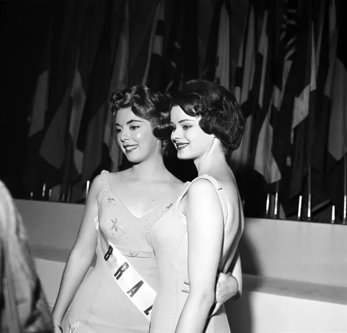 Framed Print : 1959 Miss Universe Contestants Framed Print : 1959 Miss Universe Contestants