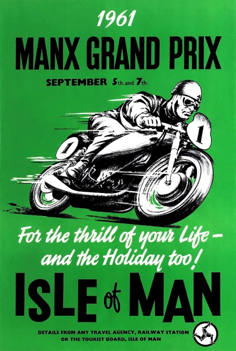 Framed Print : 1961 Manx Grand Prix Framed Print : 1961 Manx Grand Prix