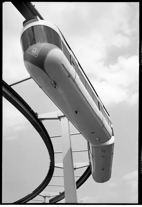 Framed Print : 1964-65 World's Fair AMF Monorail Framed Print : 1964-65 World's Fair AMF Monorail