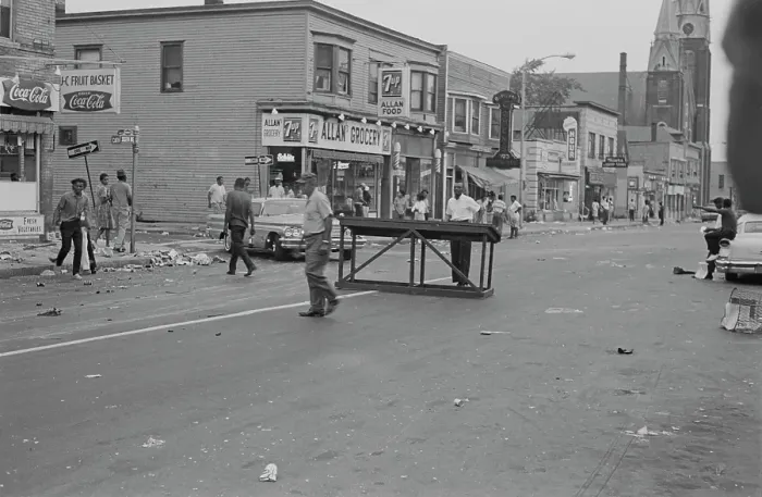Framed Print : 1964 Rochester Race Riot Framed Print : 1964 Rochester Race Riot