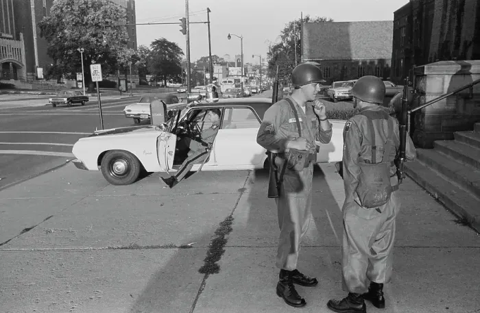 Framed Print : 1964 Rochester Race Riot Framed Print : 1964 Rochester Race Riot