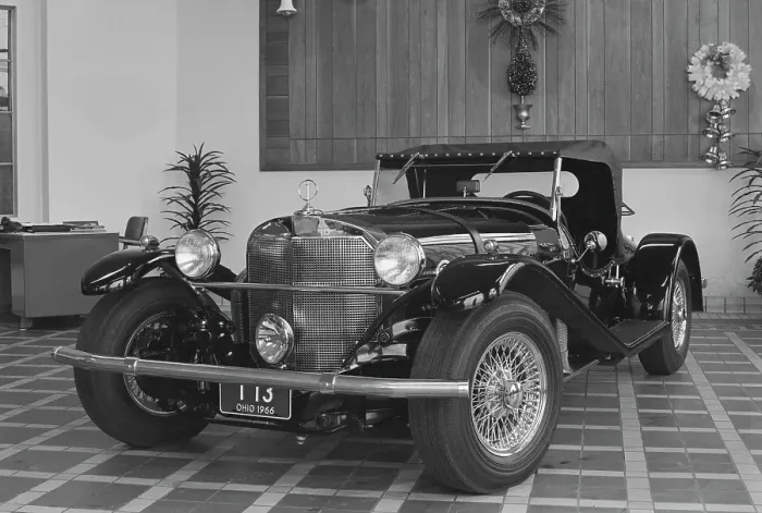 Framed Print : 1966 Excalibur SS