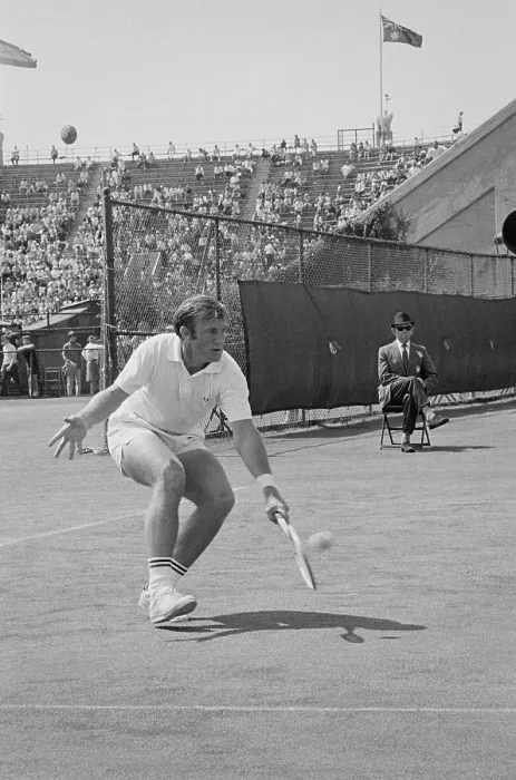 Framed Print : 1968 U.S. Open - John Newcombe Framed Print : 1968 U.S. Open - John Newcombe