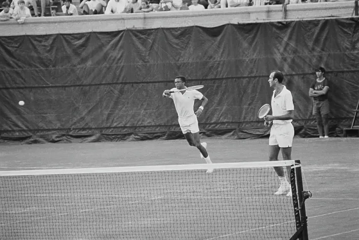 Framed Print : 1968 U.S. Open - Men's Doubles Framed Print : 1968 U.S. Open - Men's Doubles