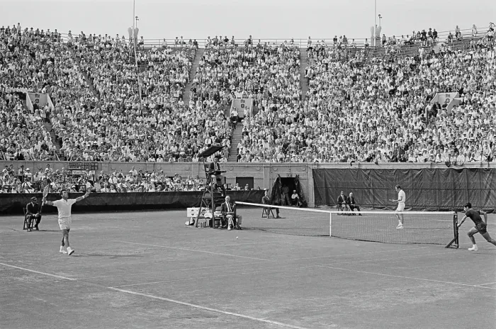 Framed Print : 1968 U.S. Open - Men's Singles Quarterfinal Framed Print : 1968 U.S. Open - Men's Singles Quarterfinal