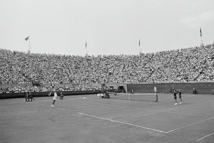 Framed Print : 1968 U.S. Open - Men's Singles Quarterfinal Framed Print : 1968 U.S. Open - Men's Singles Quarterfinal