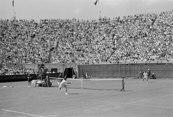 Framed Print : 1968 U.S. Open - Men's Singles Quarterfinal Framed Print : 1968 U.S. Open - Men's Singles Quarterfinal