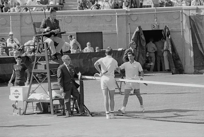 Framed Print : 1968 U.S. Open - Men's Singles Quarterfinal Framed Print : 1968 U.S. Open - Men's Singles Quarterfinal