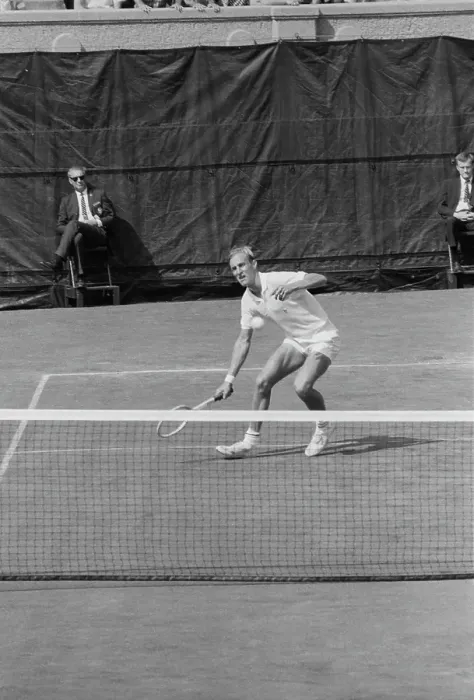Framed Print : 1968 U.S. Open - Men's Singles Second Round