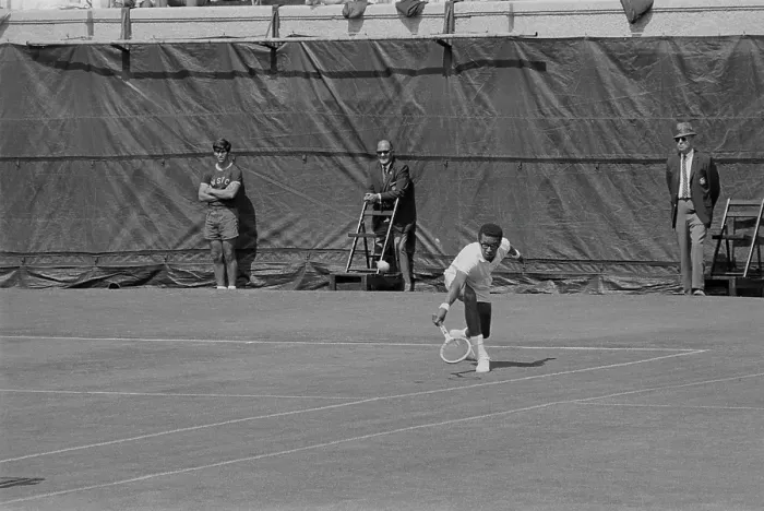 Framed Print : 1968 U.S. Open - Men's Singles Semifinal Framed Print : 1968 U.S. Open - Men's Singles Semifinal