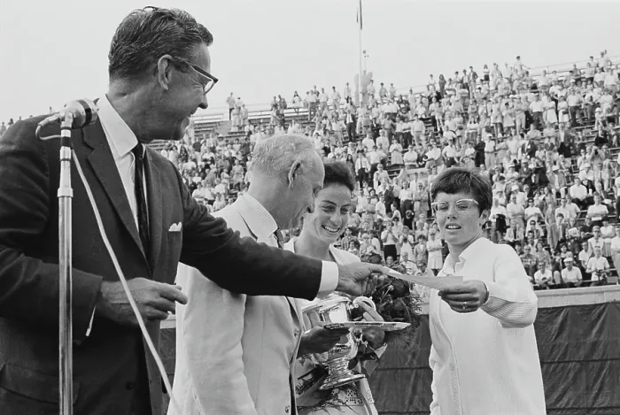 Framed Print : 1968 U.S. Open - Women's Singles Final Framed Print : 1968 U.S. Open - Women's Singles Final