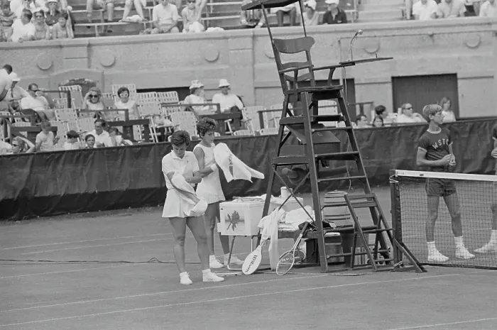 Framed Print : 1968 U.S. Open - Women's Singles Semifinal Framed Print : 1968 U.S. Open - Women's Singles Semifinal