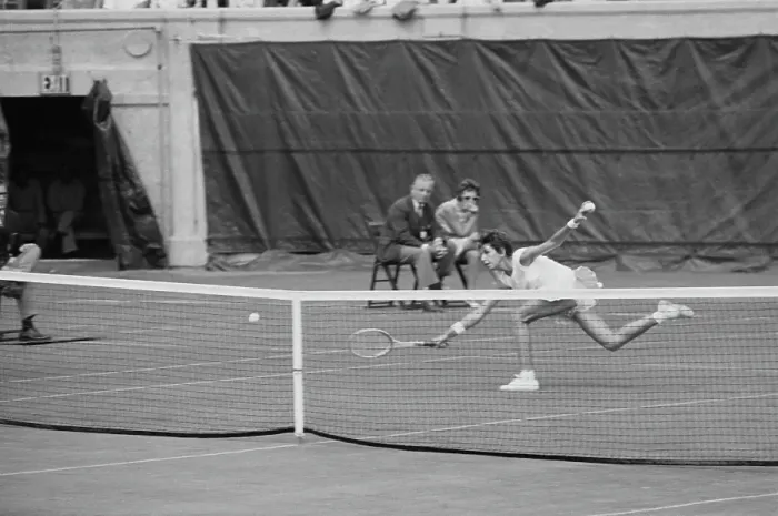 Framed Print : 1968 U.S. Open - Women's Singles Semifinal Framed Print : 1968 U.S. Open - Women's Singles Semifinal