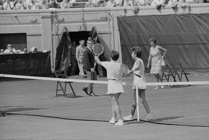 Framed Print : 1968 U.S. Open - Women's Singles Semifinal Framed Print : 1968 U.S. Open - Women's Singles Semifinal