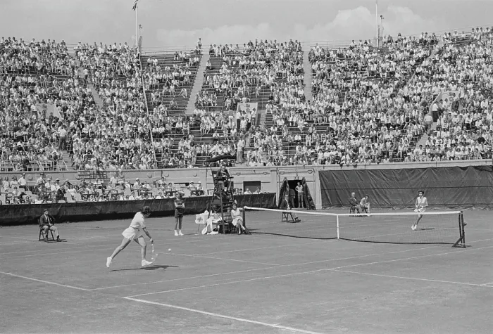Framed Print : 1968 U.S. Open - Women's Singles Semifinal Framed Print : 1968 U.S. Open - Women's Singles Semifinal