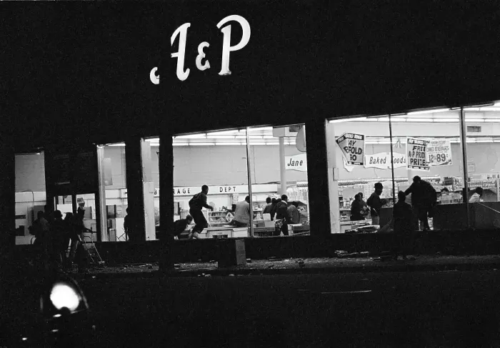 Framed Print : 1968 Washington Riots Framed Print : 1968 Washington Riots