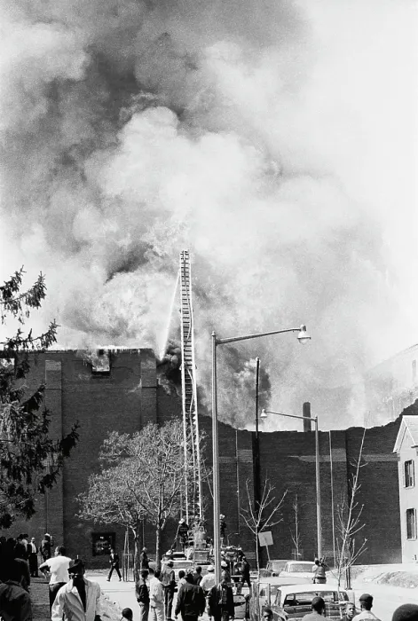 Framed Print : 1968 Washington Riots Framed Print : 1968 Washington Riots