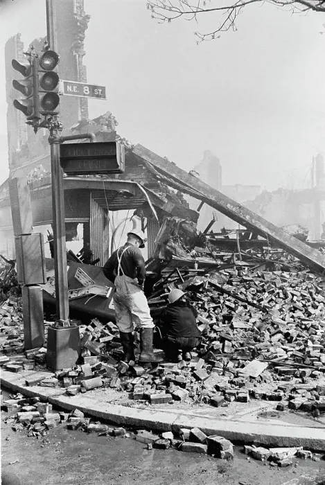 Framed Print : 1968 Washington Riots Framed Print : 1968 Washington Riots