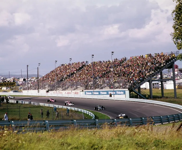 Framed Print : 1970s GRANDSTANDS AT Framed Print : 1970s GRANDSTANDS AT