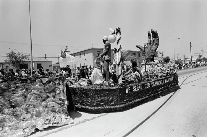 Framed Print : 1972 Watts Summer Festival - Parade Framed Print : 1972 Watts Summer Festival - Parade