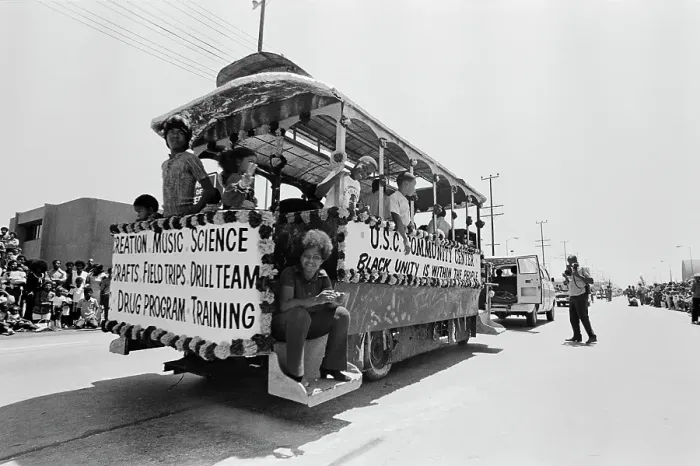 Framed Print : 1972 Watts Summer Festival - Parade Framed Print : 1972 Watts Summer Festival - Parade