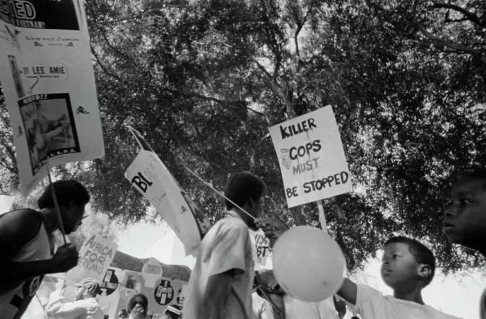 Framed Print : 1972 Watts Summer Festival - Protest Framed Print : 1972 Watts Summer Festival - Protest
