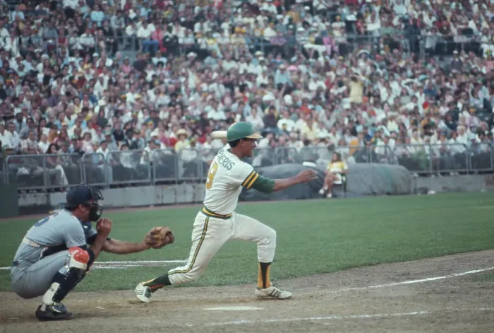 Framed Print : 1973 World Series - Oakland Athletics V New York Mets Framed Print : 1973 World Series - Oakland Athletics V New York Mets