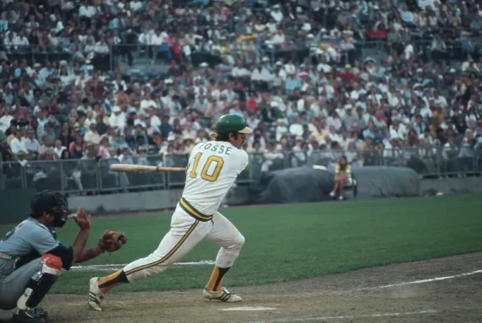 Framed Print : 1973 World Series - Oakland Athletics V New York Mets Framed Print : 1973 World Series - Oakland Athletics V New York Mets