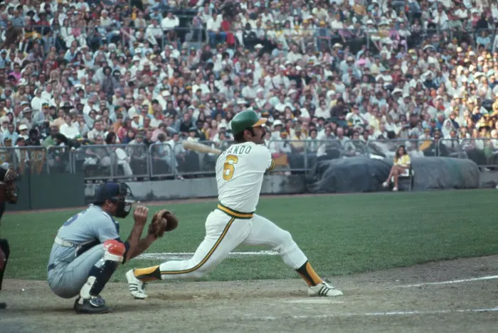 Framed Print : 1973 World Series - Oakland Athletics V New York Mets Framed Print : 1973 World Series - Oakland Athletics V New York Mets