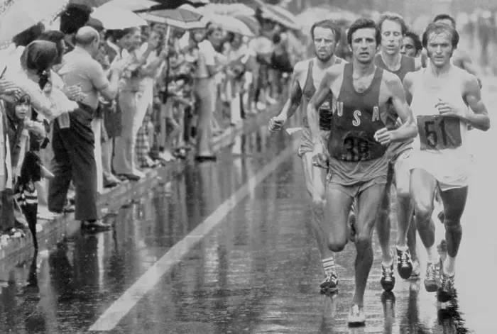 Framed Print : 1976 Olympics Marathon Runners Framed Print : 1976 Olympics Marathon Runners
