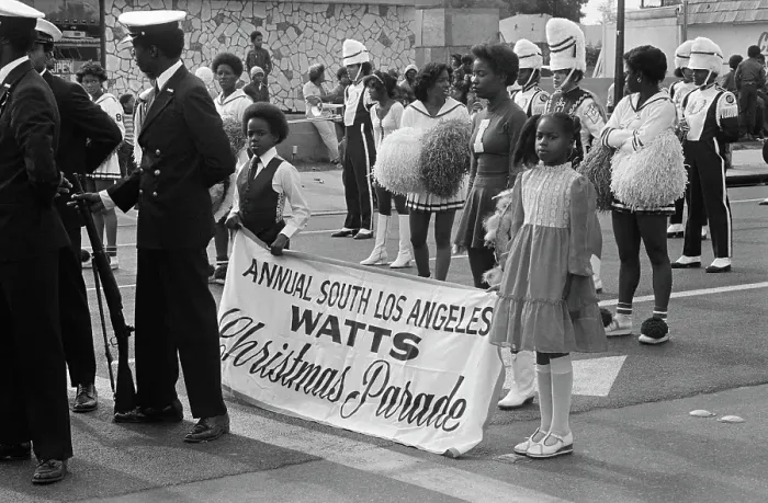 Framed Print : 1978 Watts Christmas Parade Framed Print : 1978 Watts Christmas Parade