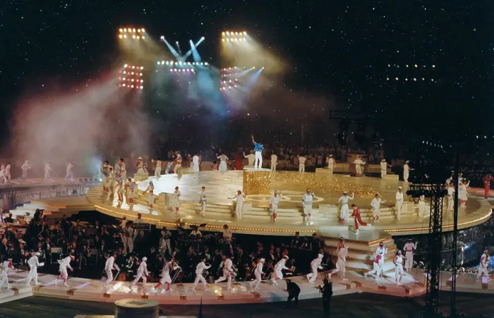 Framed Print : 1984 Summer Olympics - Closing Ceremony Framed Print : 1984 Summer Olympics - Closing Ceremony