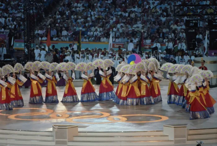 Framed Print : 1984 Summer Olympics - Closing Ceremony Framed Print : 1984 Summer Olympics - Closing Ceremony