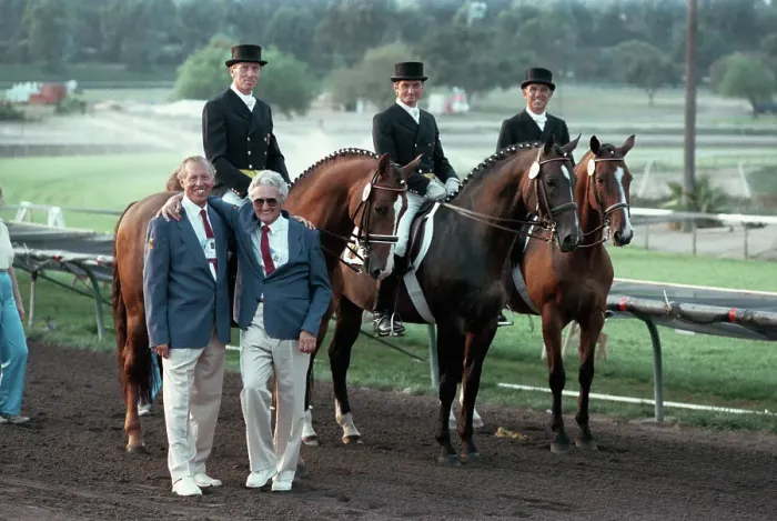 Framed Print : 1984 Summer Olympics - Equestrian - Team Dressage Framed Print : 1984 Summer Olympics - Equestrian - Team Dressage