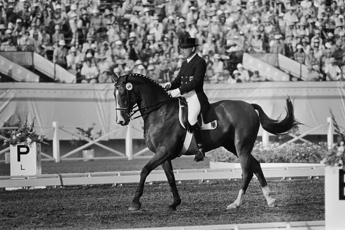 Framed Print : 1984 Summer Olympics - Individual Dressage Framed Print : 1984 Summer Olympics - Individual Dressage