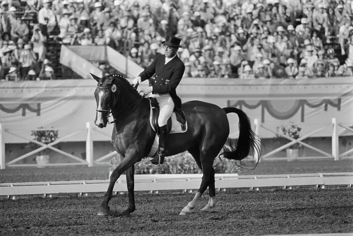 Framed Print : 1984 Summer Olympics - Individual Dressage Framed Print : 1984 Summer Olympics - Individual Dressage