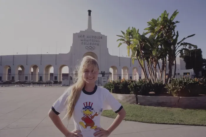 Framed Print : 1984 Summer Olympics - Los Angeles Memorial Coliseum