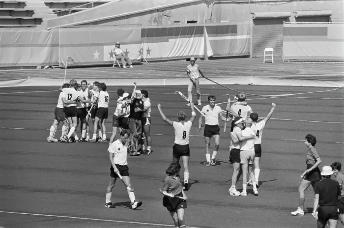 Framed Print : 1984 Summer Olympics - Men's Field Hockey Framed Print : 1984 Summer Olympics - Men's Field Hockey