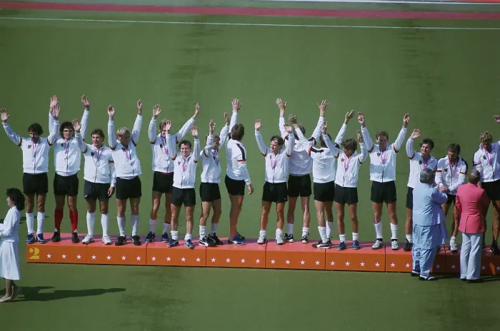Framed Print : 1984 Summer Olympics - Men's Field Hockey